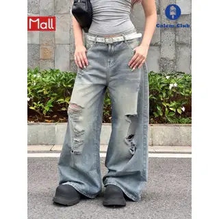 Calem.Club - Quần Jeans Ver.3 Dài Fold Series chất liệu Denim form nam nữ phong cách trẻ trung năng động
