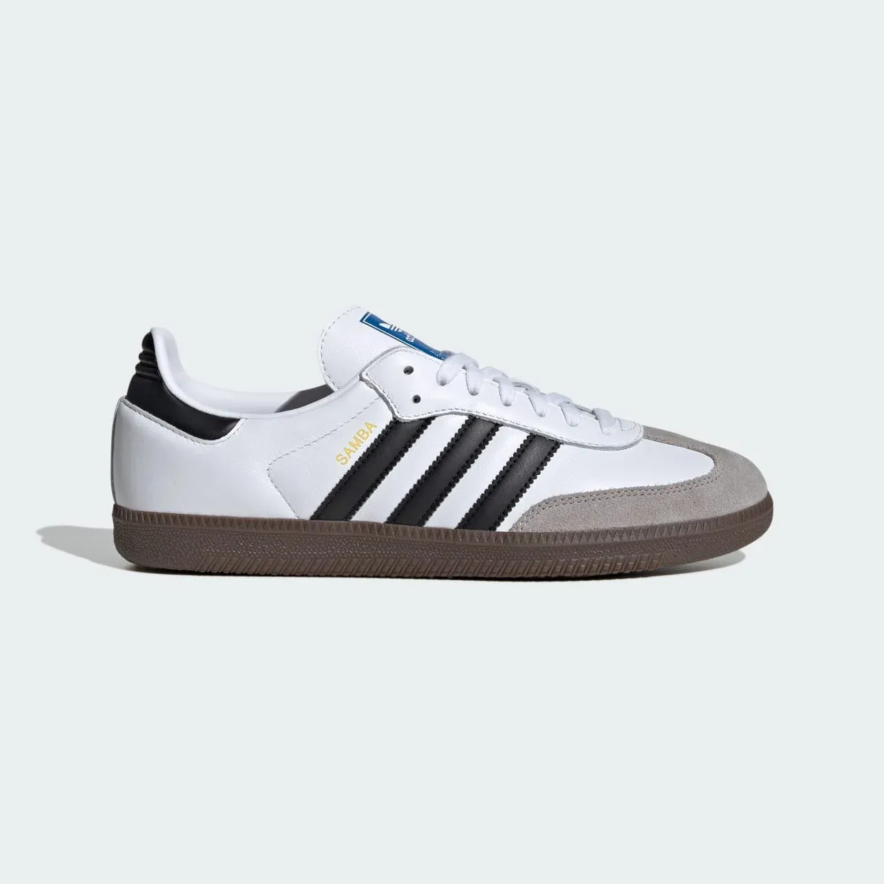 Giày adidas Samba OG trắng đen nhìn ngang