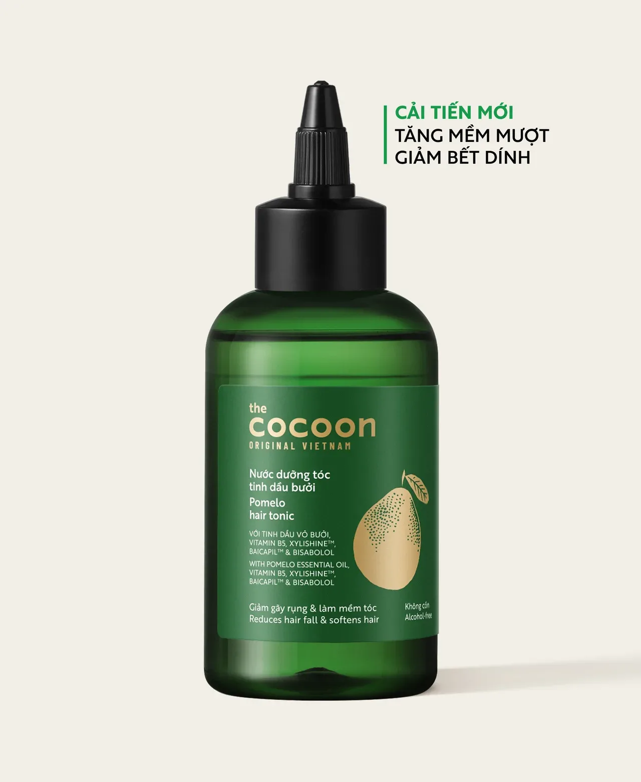 Chai nước dưỡng tóc tinh dầu bưởi Cocoon 140 ml