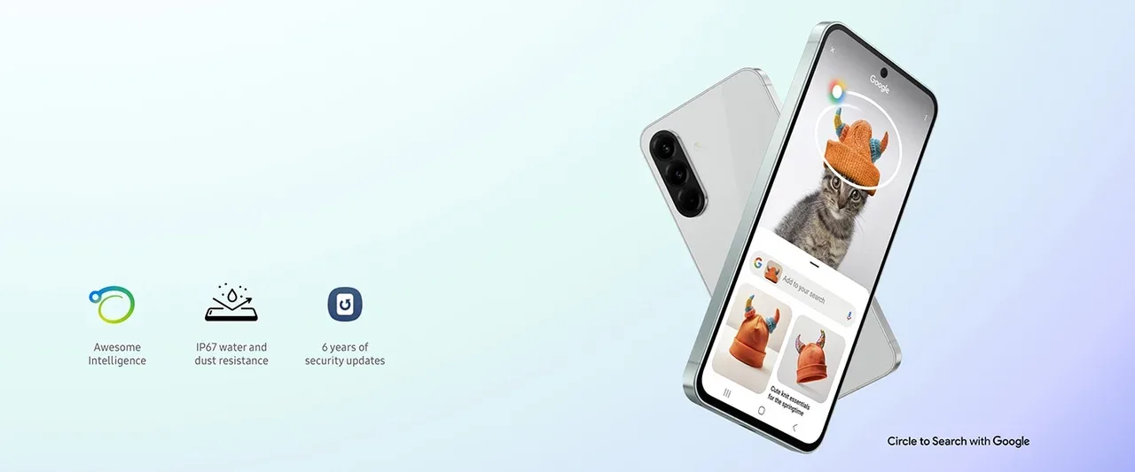 Galaxy A56 5G trong ảnh giới thiệu Samsung